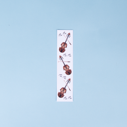 Mei Mei The Bunny - Hardcover Book + Violin Bookmark